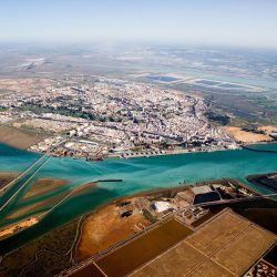 huelva vista de pajaro